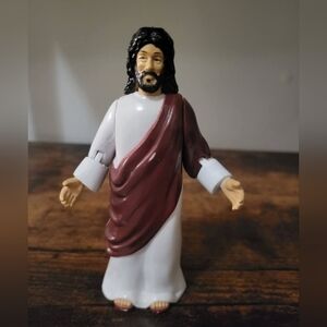 Religious Figurine, Wheels On Bottom